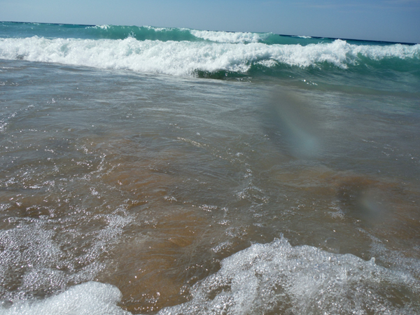 big waves on Lake Michigan